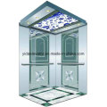 Зеркальный лифтовой пассажирский лифт из нержавеющей стали (YDJ-O2-6)
